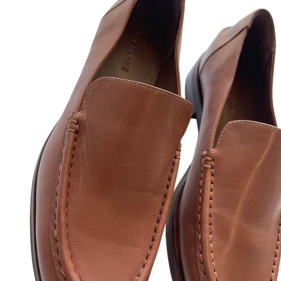 Everlane The Modern Loafer in Leather Rum Brown Women's Size 7 New without Box! - Picture 4 of 12